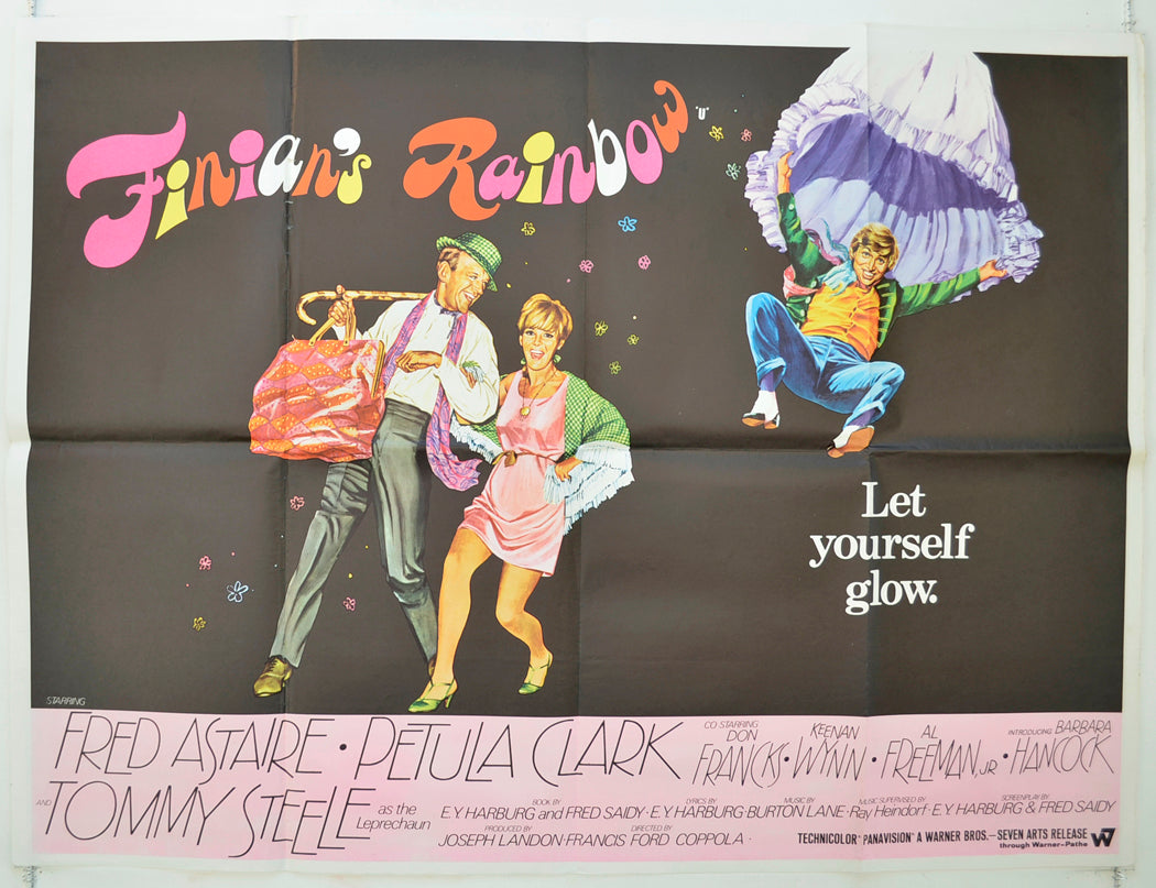 Finian's Rainbow Original Quad Poster - Film Poster - Movie Poster  