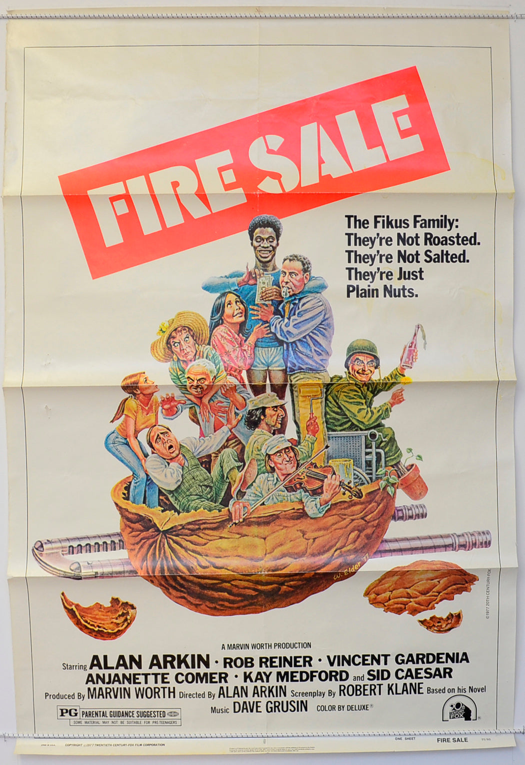 Fire Sale  Original One Sheet Poster - Film Poster - Movie Poster 