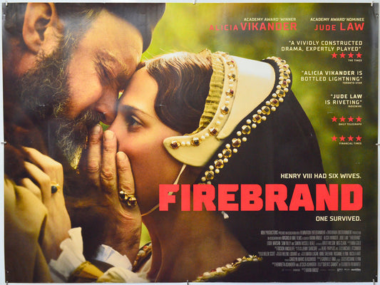 Firebrand - Original Quad Poster - Film Poster - Movie Poster