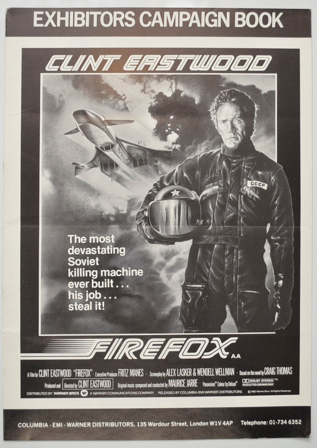 Firefox Original 8 Page Cinema Exhibitors Campaign Pressbook (UK)