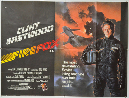 Firefox - Original Quad Poster - Film Poster - Movie Poster