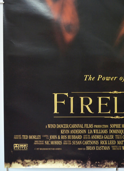 FIRELIGHT (Bottom Left) Cinema One Sheet Movie Poster 