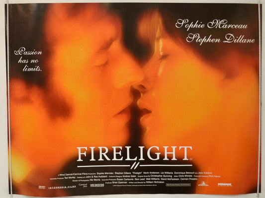 Firelight  Original Quad Poster - Film Poster - Movie Poster