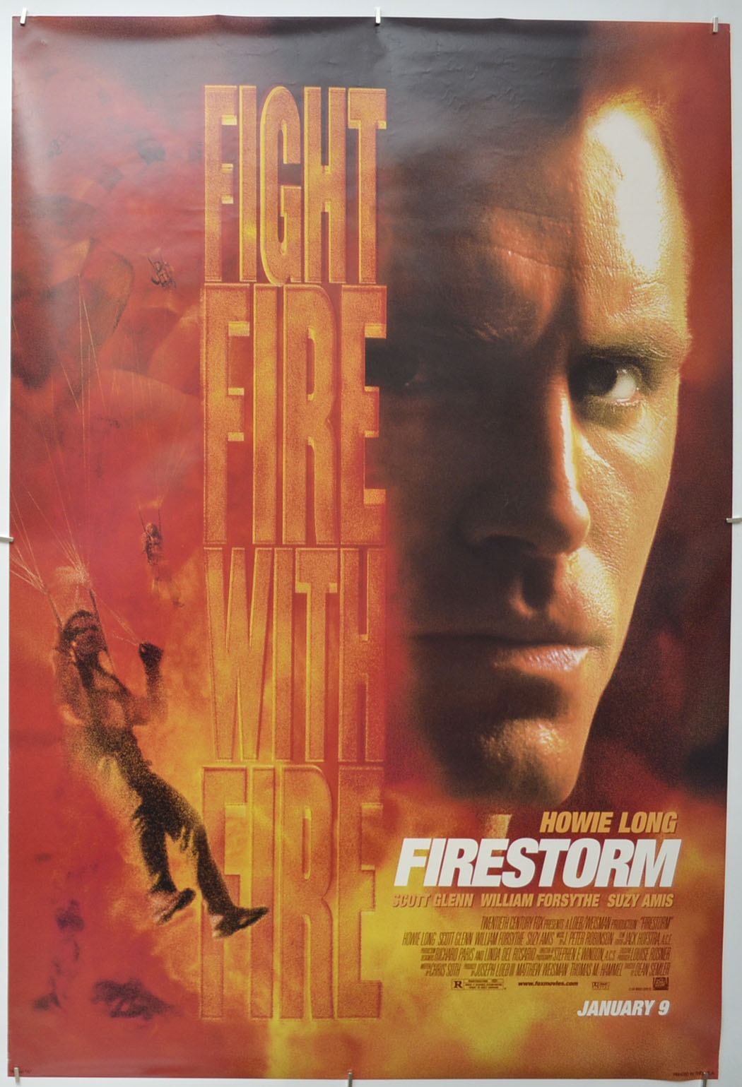 Firestorm  Original One Sheet Poster - Film Poster - Movie Poster