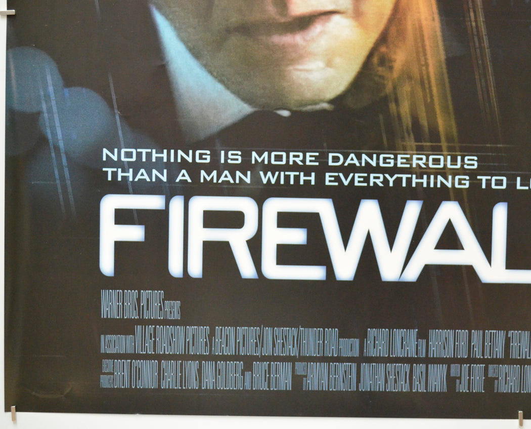 FIREWALL (Bottom Left) Cinema Quad Movie Poster 