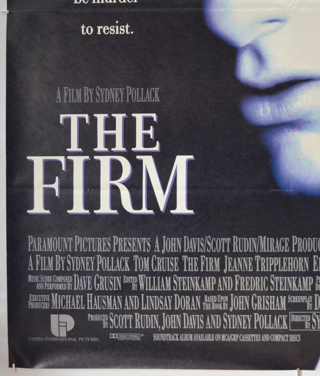 THE FIRM (Bottom Left) Cinema 4-sheet Movie Poster 