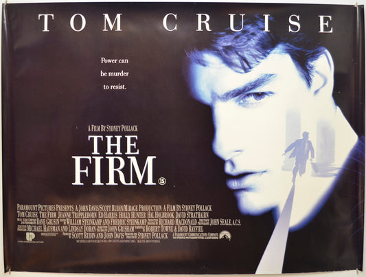 The Firm Original Quad Poster - Film Poster - Movie Poster