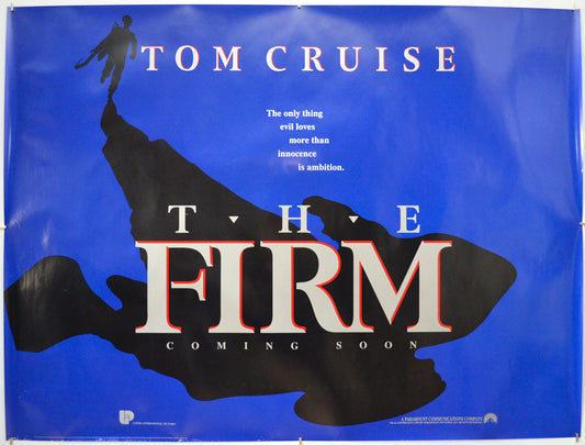 The Firm (Teaser / Advance Version) Original Quad Poster - Film Poster - Movie Poster