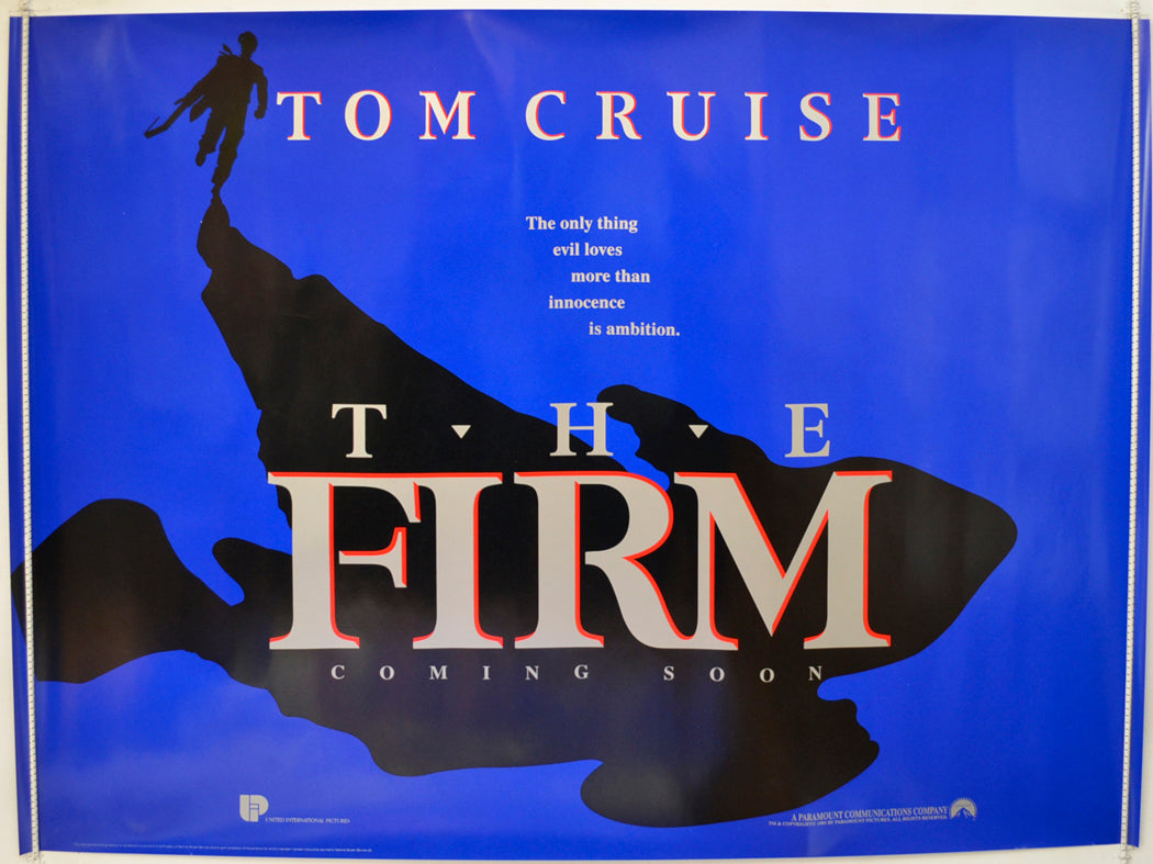 The Firm  (Teaser / Advance Version)   Original Quad Poster - Film Poster - Movie Poster