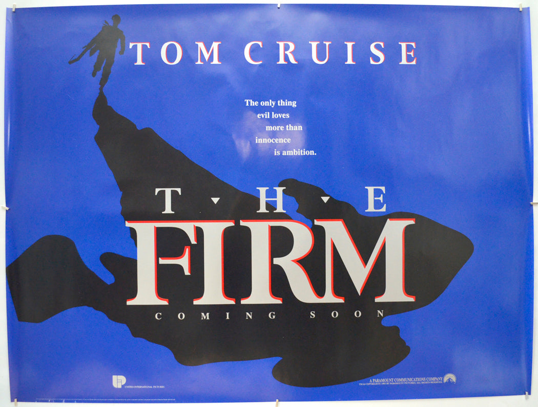 The Firm (Teaser / Advance Version) Original Quad Poster - Film Poster - Movie Poster