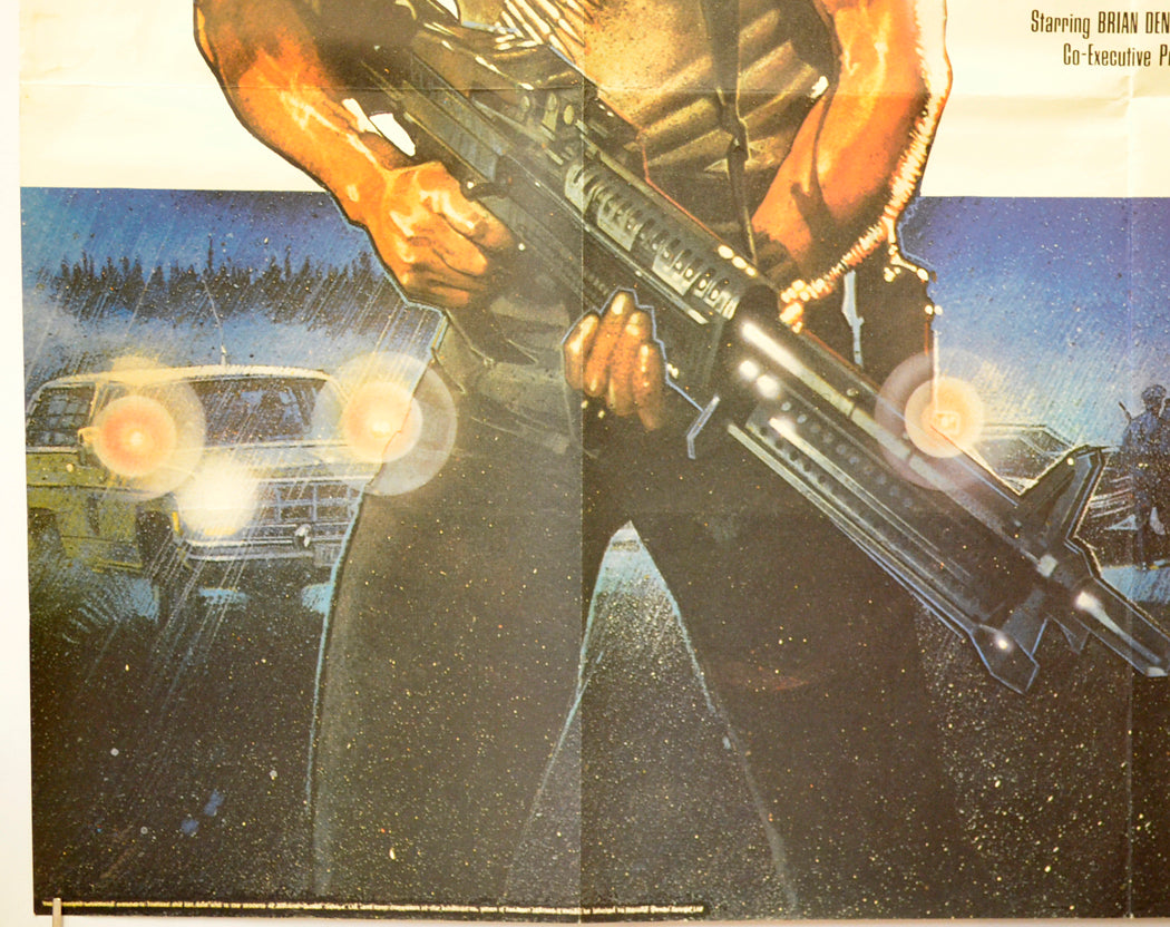 FIRST BLOOD (Bottom Left) Cinema Quad Movie Poster 