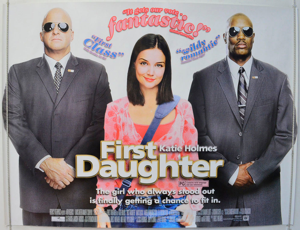 First Daughter Original British Quad Poster - Film Poster - Movie Poster 