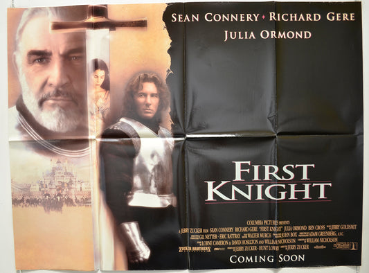 First Knight Original Quad Poster - Film Poster - Movie Poster  