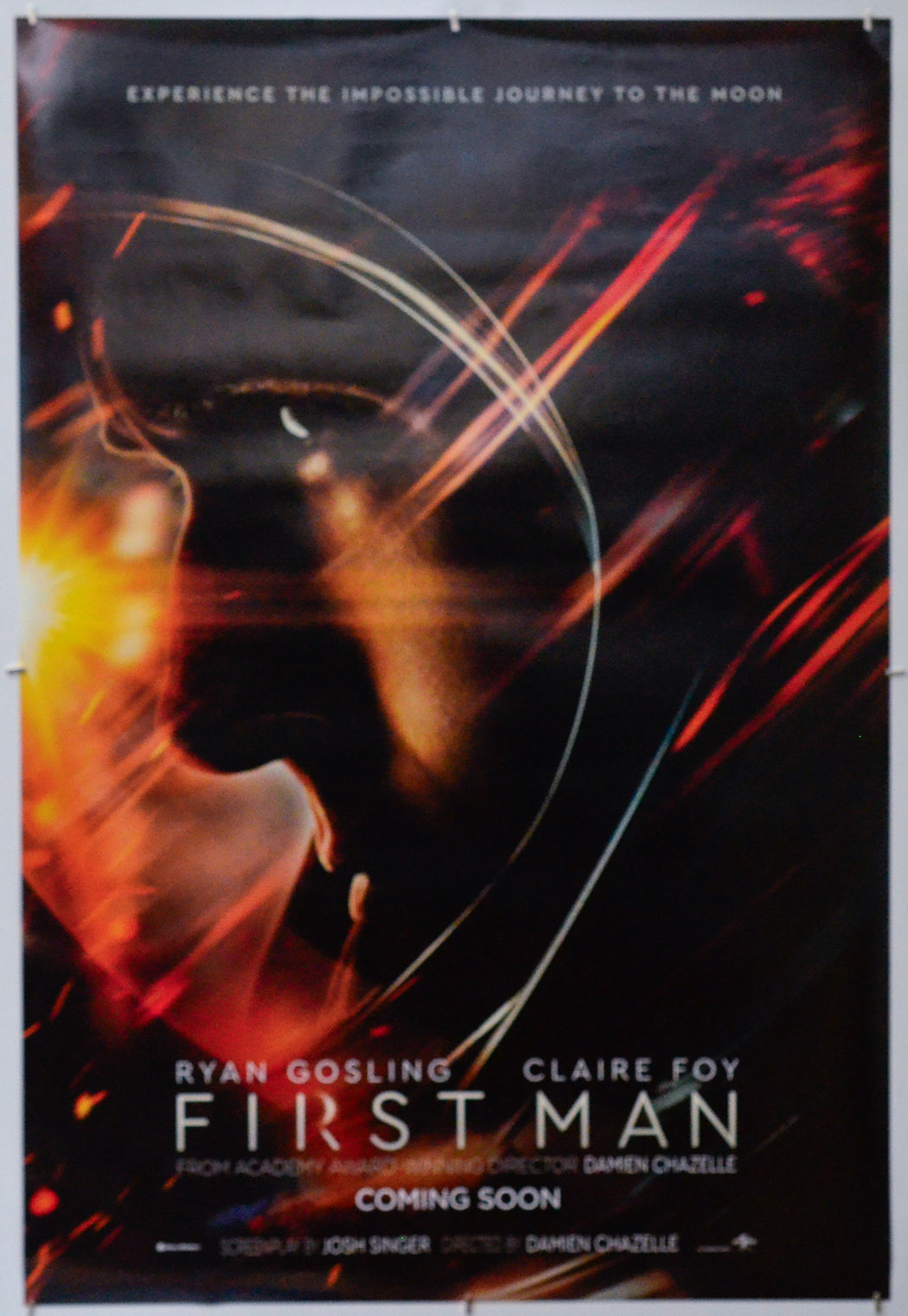 First Man - Original One Sheet Poster - Film Poster - Movie Poster 