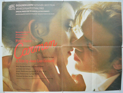 First Name: Carmen Original Quad Poster - Film Poster - Movie Poster