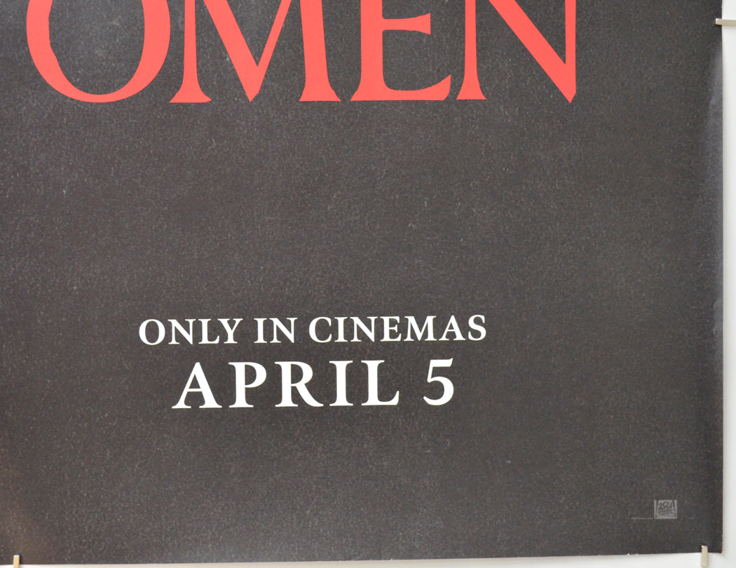 THE FIRST OMEN (Bottom Right) Cinema Quad Movie Poster 