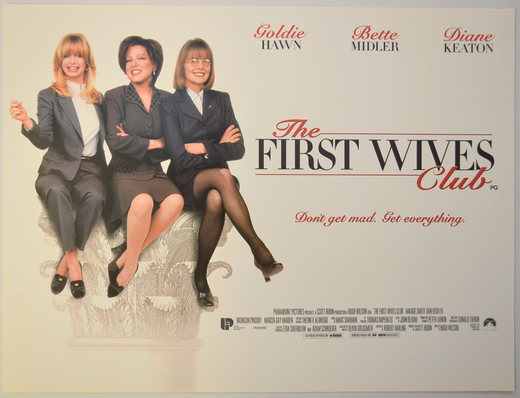 The First Wives Club Original Mini Quad Poster - Film Poster - Movie Poster