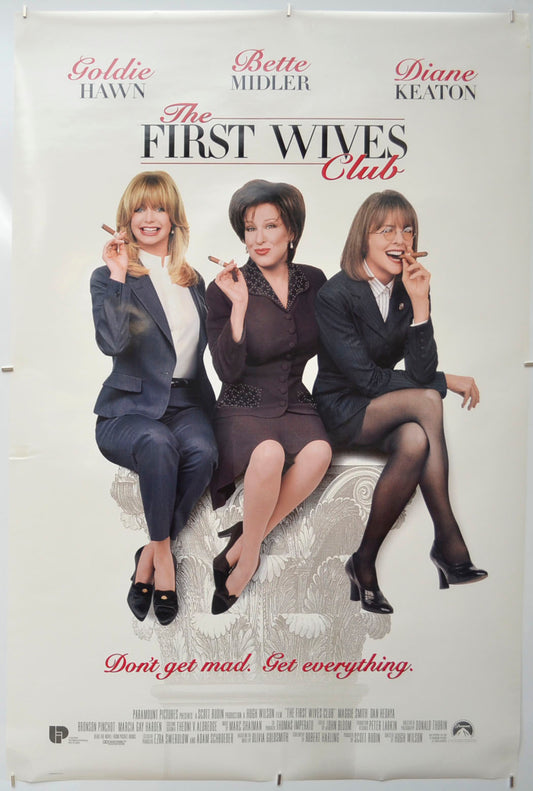 The First Wives Club  Original One Sheet Poster - Film Poster - Movie Poster