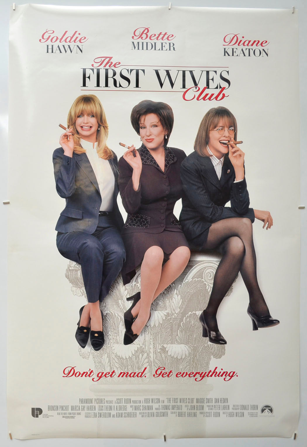 The First Wives Club  Original One Sheet Poster - Film Poster - Movie Poster