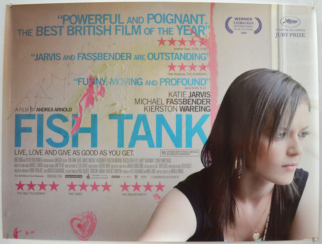 Fish Tank  Original Quad Poster - Film Poster - Movie Poster