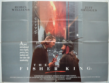 The Fisher King Original Quad Poster - Film Poster - Movie Poster