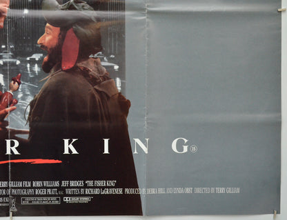 THE FISHER KING (Bottom Right) Cinema Quad Movie Poster 