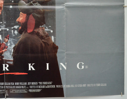 THE FISHER KING (Bottom Right) Cinema Quad Movie Poster 