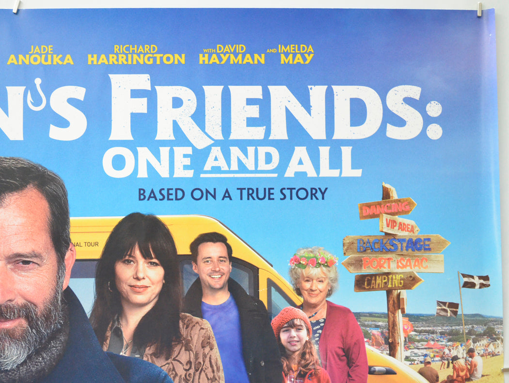 FISHERMAN’S FRIENDS: ONE AND ALL (Top Right) Cinema Quad Movie Poster 