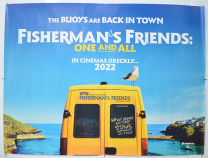 Fisherman’s Friends: One And All Original Quad Poster - Film Poster - Movie Poster  