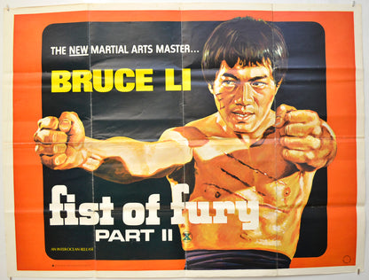 Fist Of Fury - Part II Original Quad Poster - Film Poster - Movie Poster