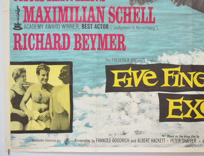 FIVE FINGER EXERCISE (Bottom Left) Cinema Quad Movie Poster 