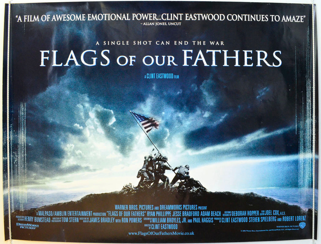 Flags Of Our Fathers Original British Quad Poster - Film Poster - Movie Poster 