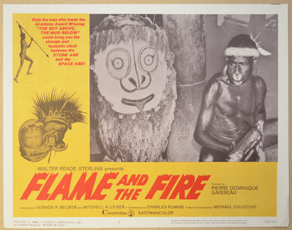 FLAME AND THE FIRE (Card 2) Cinema Lobby Card Set 