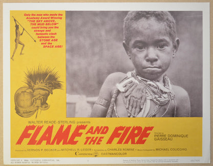 FLAME AND THE FIRE (Card 3) Cinema Lobby Card Set 