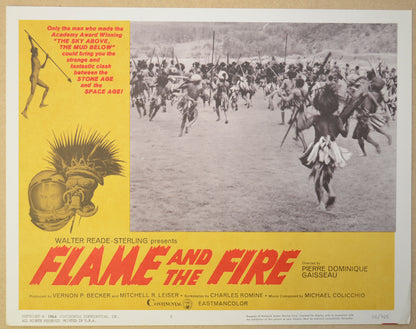 FLAME AND THE FIRE (Card 5) Cinema Lobby Card Set 