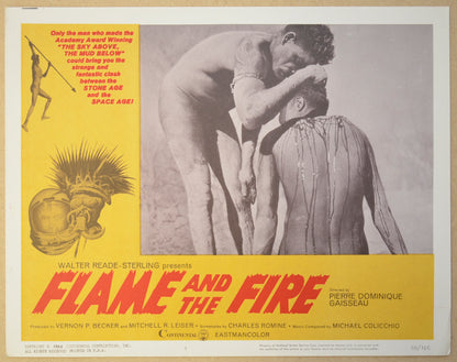 FLAME AND THE FIRE (Card 7) Cinema Lobby Card Set 