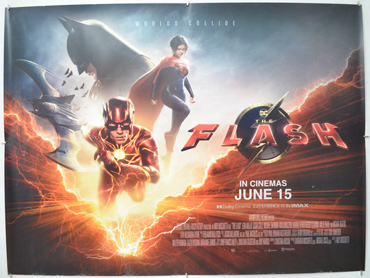 The Flash Original Quad Poster - Film Poster - Movie Poster 