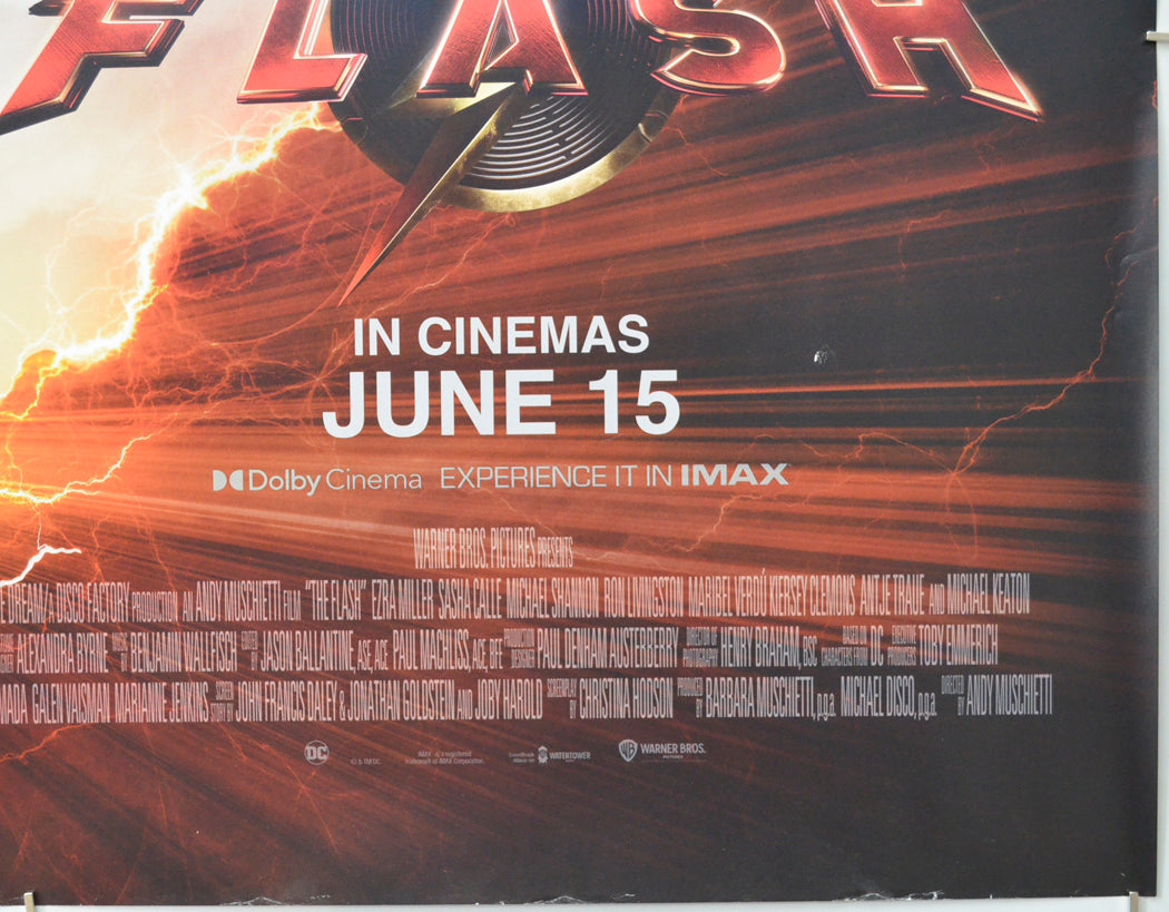 THE FLASH (Bottom Right) Cinema Quad Movie Poster 