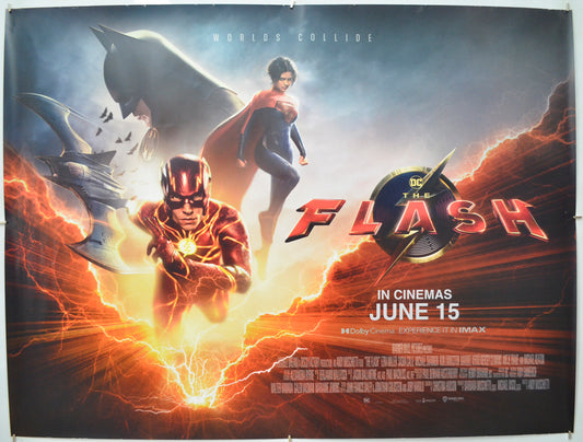 The Flash (Teaser / Advance Version) Original Quad Poster - Film Poster - Movie Poster 