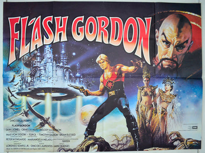 Flash Gordon Original British Quad Poster - Movie Poster