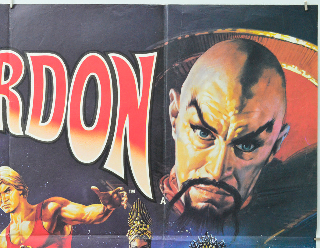 Flash Gordon (Top Right) Cinema Quad Movie Poster 