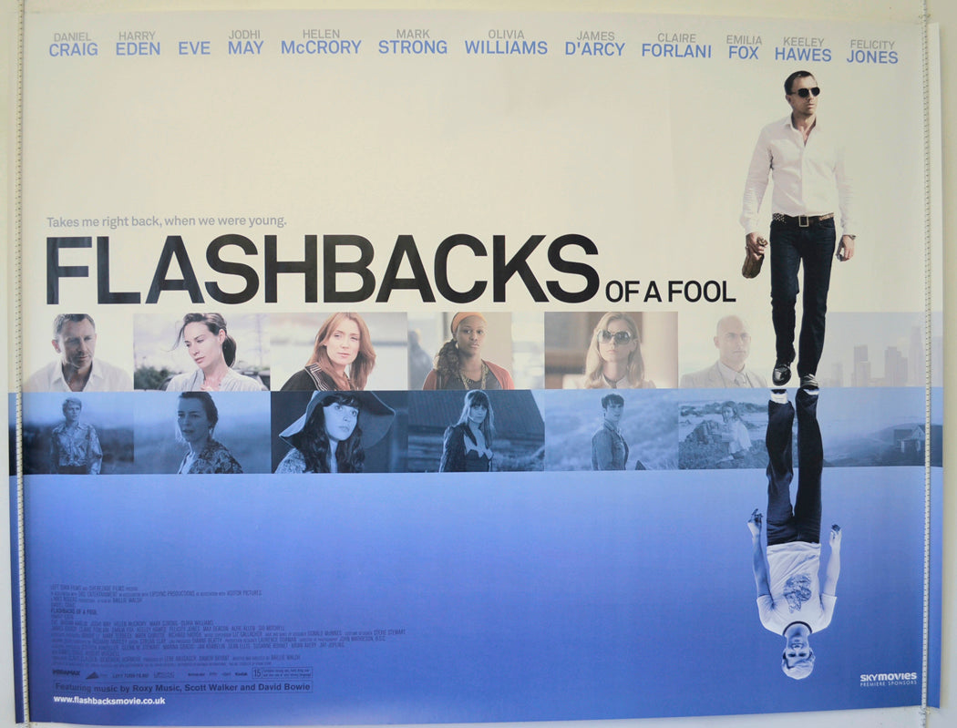 Flashbacks Of A Fool   Original Quad Poster - Film Poster - Movie Poster 