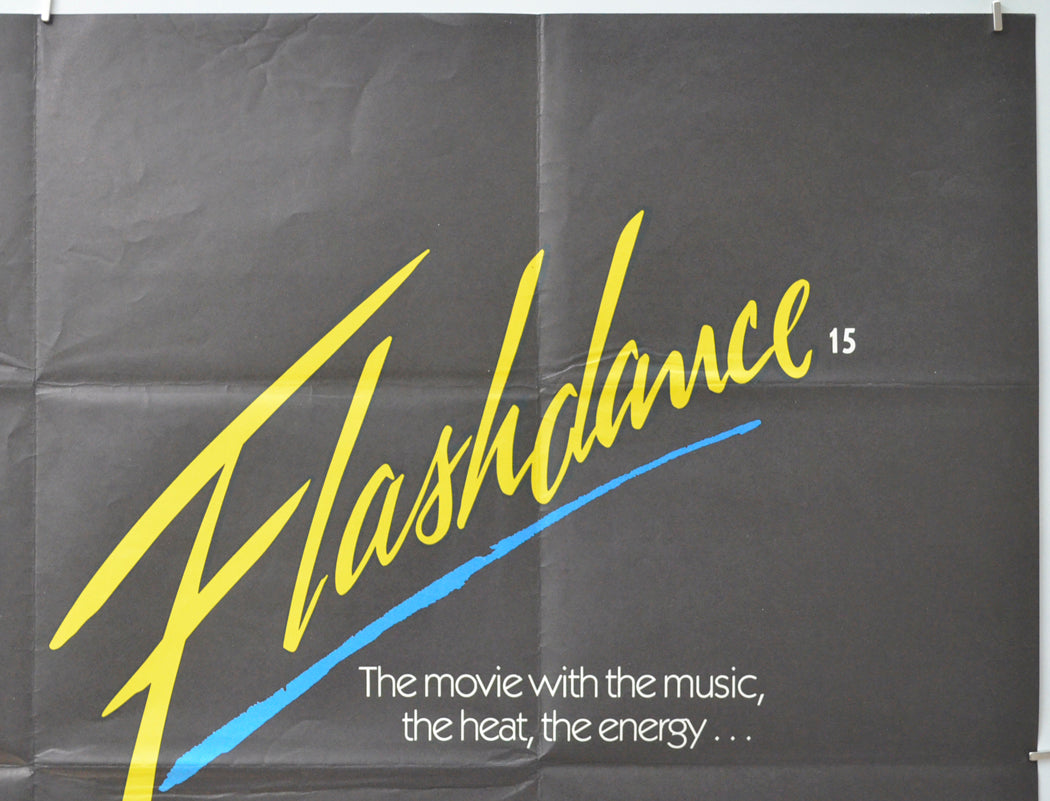 FLASHDANCE (Top Right) Cinema Quad Movie Poster 