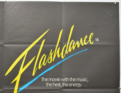 FLASHDANCE (Top Right) Cinema Quad Movie Poster 