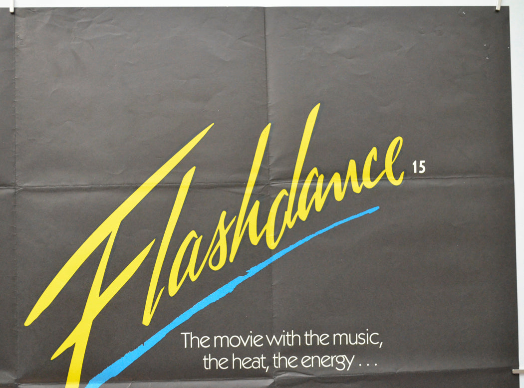 FLASHDANCE (Top Right) Cinema Quad Movie Poster 