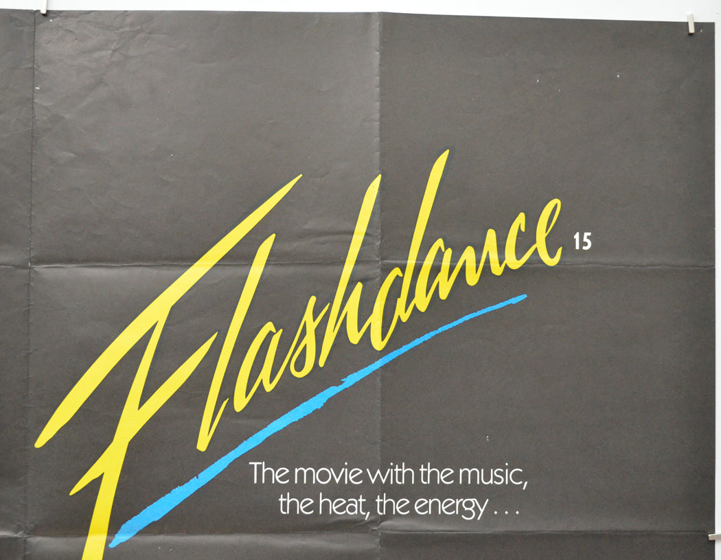 FLASHDANCE (Top Right) Cinema Quad Movie Poster 