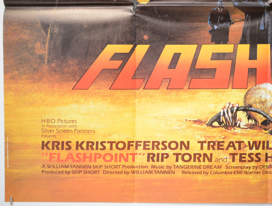 FLASHPOINT (Bottom Left) Cinema Quad Movie Poster 