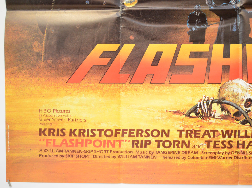 FLASHPOINT (Bottom Left) Cinema Quad Movie Poster 