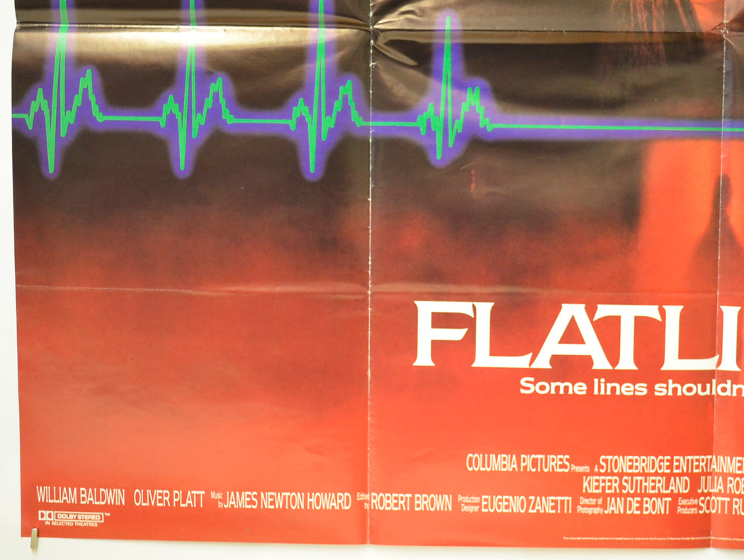 FLATLINERS (Bottom Left) Cinema Quad Movie Poster 