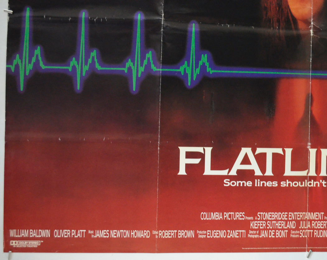 FLATLINERS (Bottom Left) Cinema Quad Movie Poster 